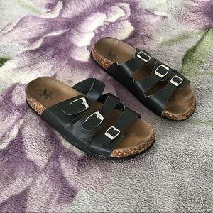 Shiekh Triple Buckle Women’s Slide Sandals